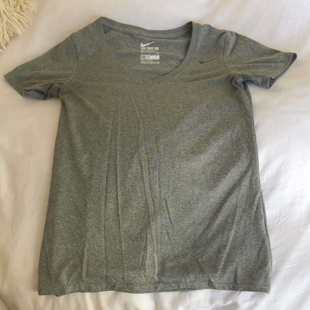 Grey Nike Dri-Fit T-Shirt